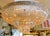 Traditional 1990s Grand Schonbek 48" Diameter Petit Crystal Three Tier Flush Mount Chandelier For Sale - Image 3 of 15