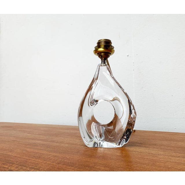 Mid-Century French Glass Table Lamp from Daum, 1960s For Sale - Image 18 of 18