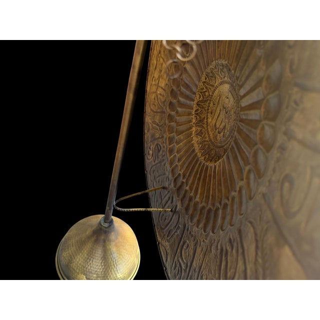 Large Engraved Calligraphy Helmet Shield Set For Sale - Image 9 of 15