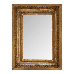 19th Century French Wooden Mirror