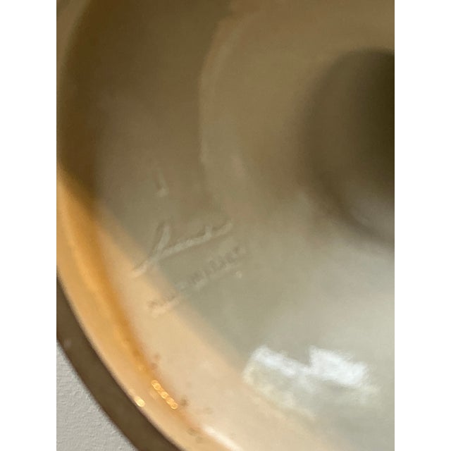 Mid-Century Modern Vintage Italian Oggetti Faux Malachite Candlesticks - Set of 3 For Sale - Image 3 of 12