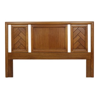 Mid-Century Modern Queen Size Headboard by Dixie For Sale