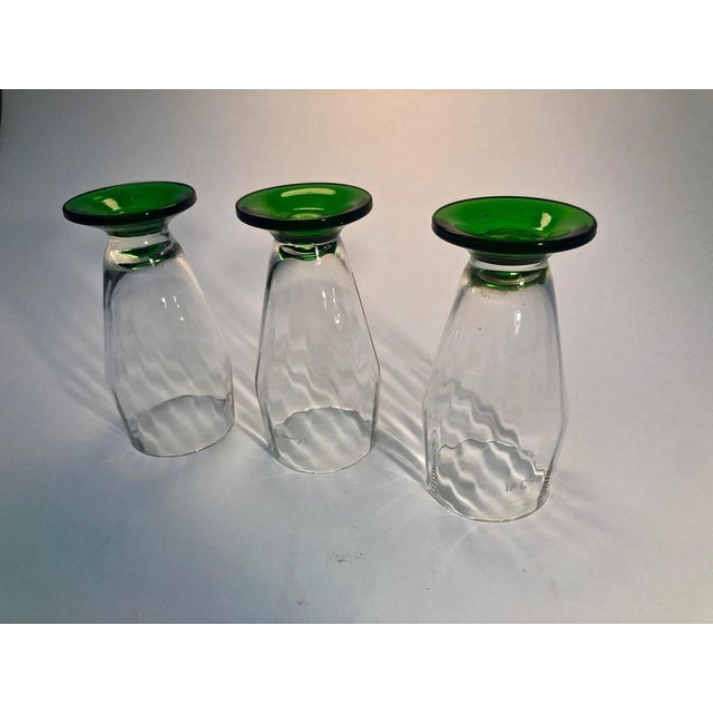 Handblown Beer Glasses, Former Czechoslovakia, 1920s, Set of 6 For Sale - Image 6 of 18