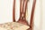 Wood Baker Furniture Style Chippendale Carved Mahogany Side Chair or Dining Chair For Sale - Image 7 of 13