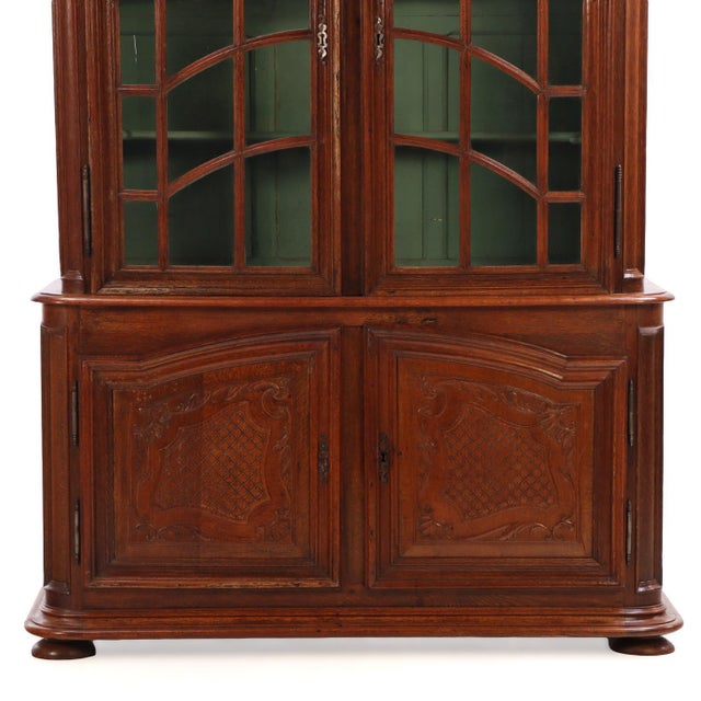 Three Piece French Oak Cabinet, 19th Century For Sale In Philadelphia - Image 6 of 8