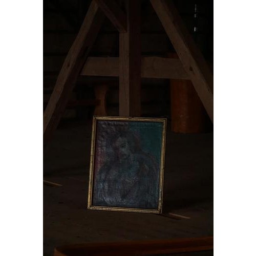 Danish Artist, Portrait, Early 20th Century, Oil on Canvas For Sale - Image 11 of 18