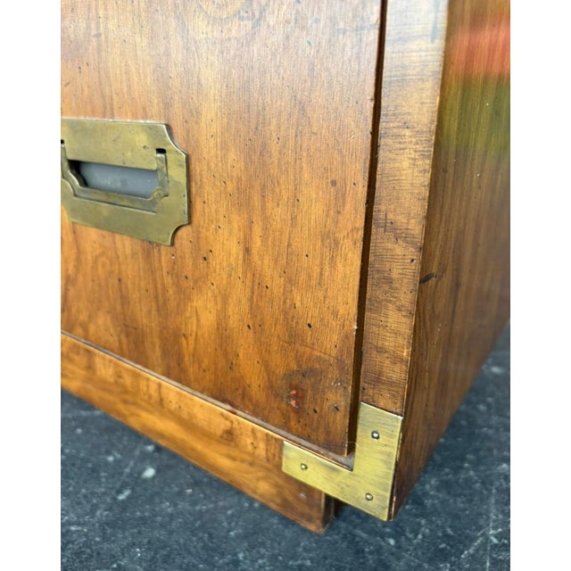 Hollywood Regency Dixie Campaigner Tallboy For Sale - Image 12 of 13