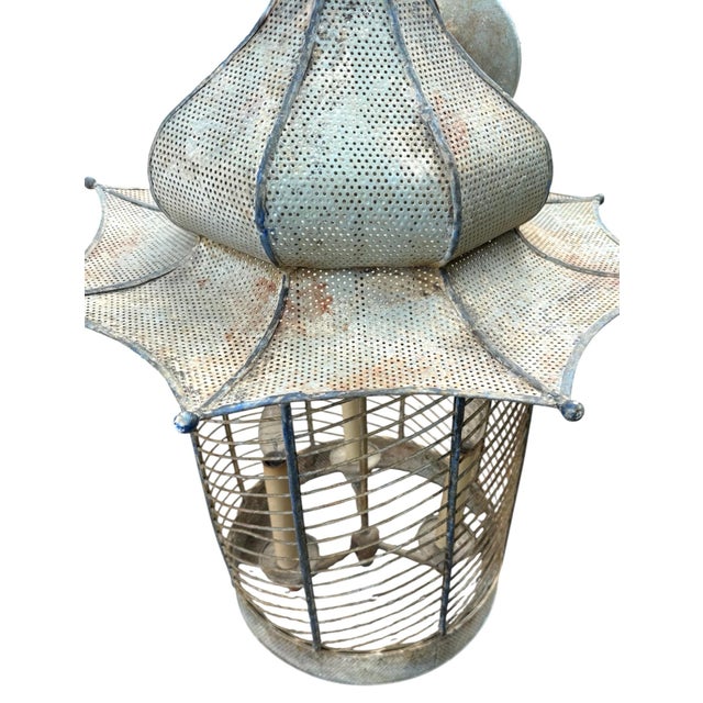 Late 20th Century Neirman Weeks Voliere Pagoda Lantern For Sale - Image 10 of 11