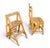 Library Ladder Chairs, 1950s, Set of 2 For Sale - Image 4 of 18