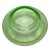 1930s Art Deco Uranium Glass Spiral Bowl For Sale - Image 6 of 8