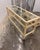 Vivai del Sud 1970s Vintage Coastal Bamboo & Rattan Console Table With Matching Ottomans For Sale - Image 4 of 9
