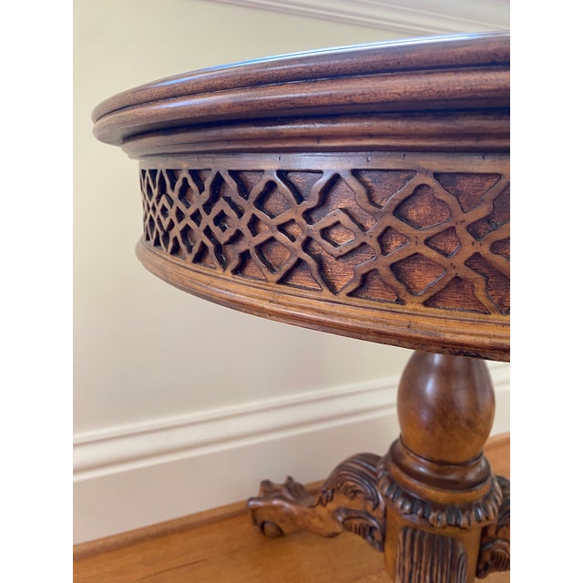 Two Traditional Round Tables For Sale - Image 10 of 12
