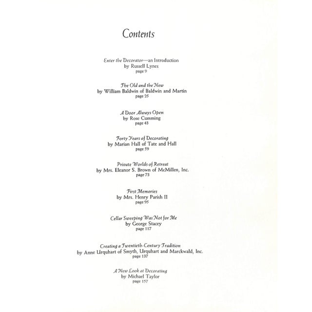 Traditional "The Finest Rooms by America's Great Decorators" 1965 For Sale - Image 3 of 12