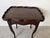 Antique French Style Mahogany One-Drawer Side Table With Serpentine Scalloped Top For Sale - Image 12 of 12