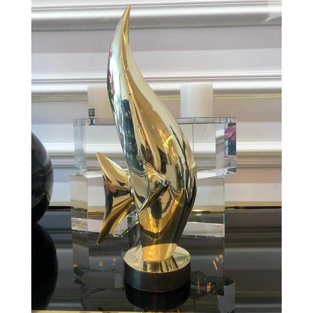 The Fish Contemporary Bronze Sculpture For Sale - Image 4 of 5