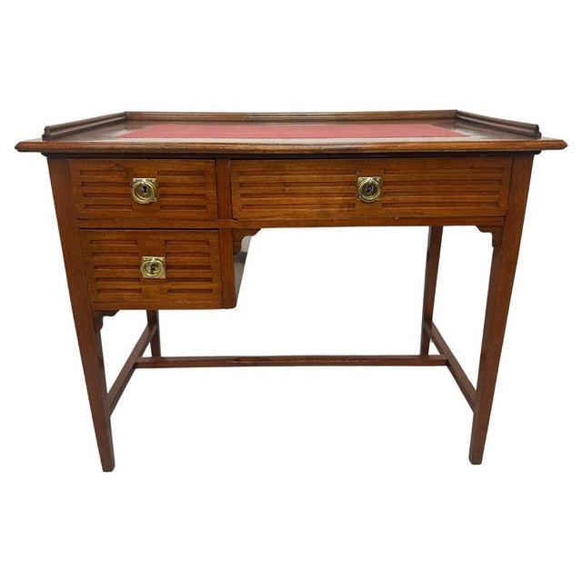 Smaller Secession Writing Desk, 1890s For Sale - Image 13 of 13