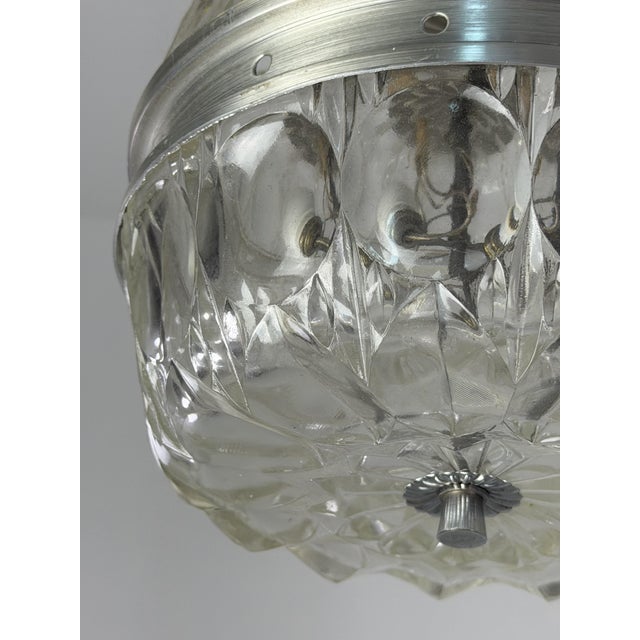 1970s Space Age Pendant Lamps in Yellow Murano Glass, 1970s, Set of 2 For Sale - Image 5 of 15