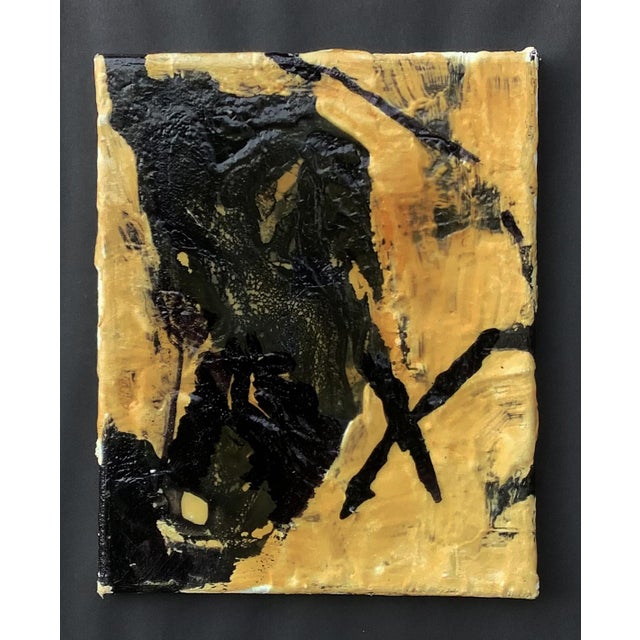 Jerzy Kubina Untitled Abstraction Acrylic Painting on Canvas For Sale