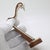 Celebrated for its melodic poise and graceful silhouette, this vintage italian figurine depicts a classical harp rendered...