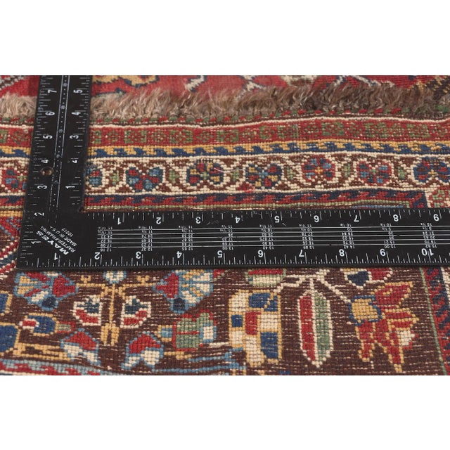 Early 20th Century Antique Persian Shiraz Rug, 04'07 X 07'03 For Sale In Dallas - Image 6 of 10