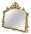 Large Rococo Style Gilt Wall Mirror, 1960 For Sale