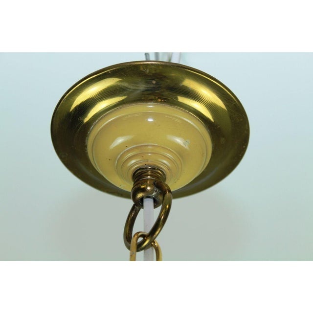 1930s Austrian Art Deco Chandelier, 1930s For Sale - Image 5 of 17