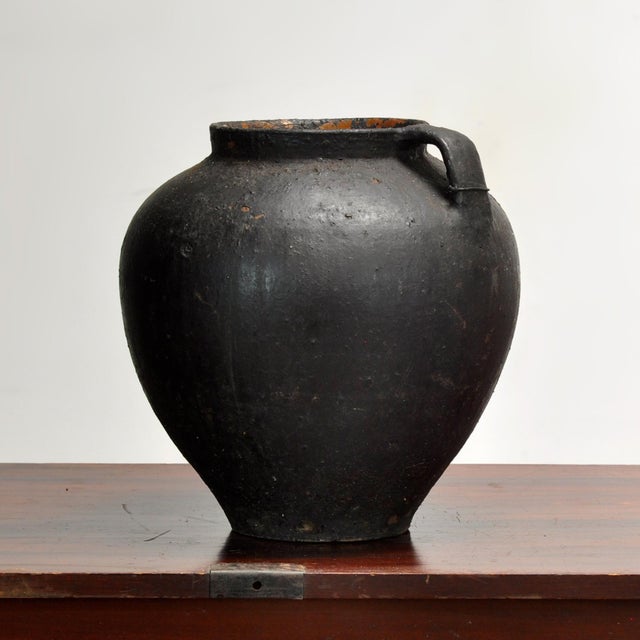 Rustic Antique Earthenware Pot, Moldova, 1850s For Sale - Image 3 of 8