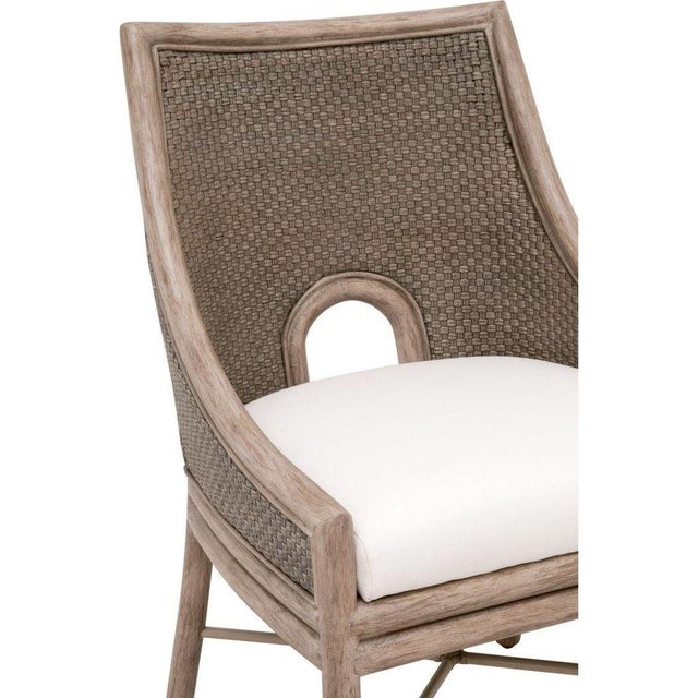 Essentials For Living Adamo Performance Fabric Armless Dining Chair - Set of 2 For Sale - Image 4 of 9