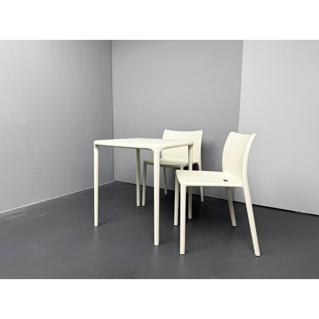 Air Chair and Table by Jasper Morrison for Magis, Italy, 2000s, Set of 3 For Sale - Image 9 of 10