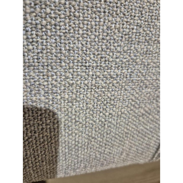 Vintage Three-Seater Sofa in Gray Fabric For Sale - Image 6 of 13