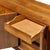 Wood Broyhill Brasilia Mid Century Walnut and Brass Lowboy Dresser For Sale - Image 7 of 10