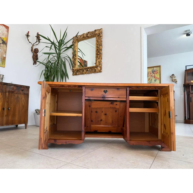 1960s Mid-Century Pine Secretaire, 1960s For Sale - Image 5 of 13