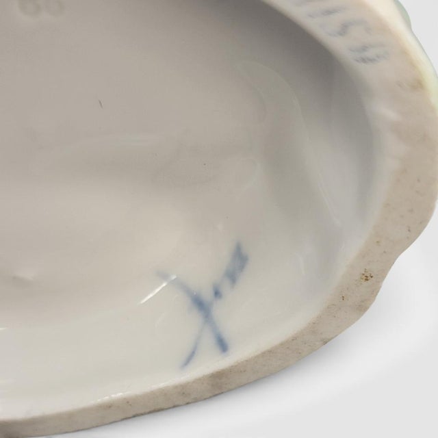 German Porcelain Figures by Volkstedt, 1800s, Set of 2 For Sale - Image 9 of 15