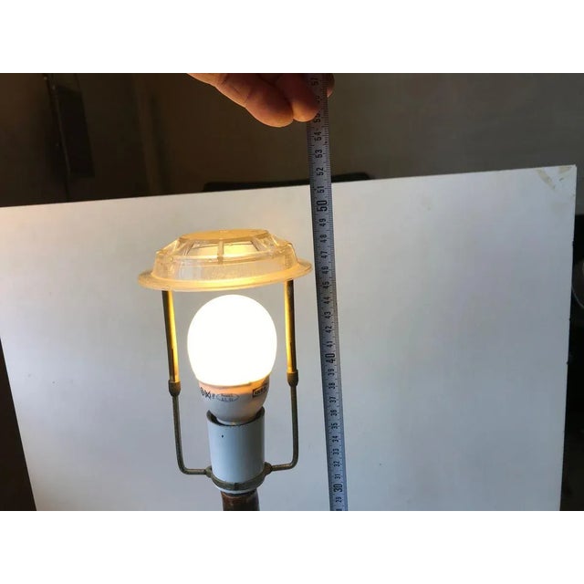 Danish Modern Stoneware Table Lamp from Conny Walther, 1970s For Sale - Image 15 of 17