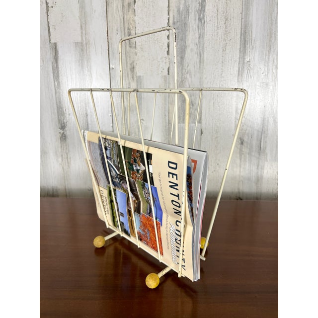 Modernist Magazine Rack For Sale - Image 9 of 10