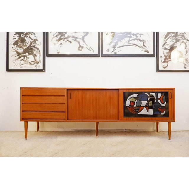 Mid-Century Modern Vigneron Sideboard by Alfred Hendrickx, Belgium, 1950s For Sale - Image 15 of 15
