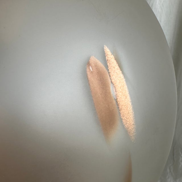 Mid-Century Italian Murano Glass Globe Pendant with Brass, 1970s For Sale - Image 13 of 18