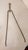 Antique 18th Century Wrought Iron Turned Brass English Fireplace Tongs Tool 28 For Sale - Image 9 of 10