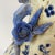 Blue Late 20th Century Chinoiserie Porcelain Vase With Birds and Blue Flowers For Sale - Image 8 of 11