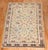 Beige Elaborate Antique Gray Field Turkish Sivas Antique Rug - 4' x 5'7" For Sale - Image 8 of 18