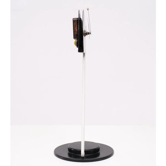 1980s Table Clock by Nicolai Canetti for Artec, 1980s For Sale - Image 5 of 10