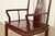 Antique Chinese Carved Rosewood Armchairs With Mother of Pearl Inlay, Circa 1890s For Sale - Image 10 of 15