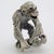 Vintage Italian Handmade Silver Chimpanzee Figurine, Italy, 1970s For Sale - Image 3 of 11