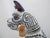 Blue Alebrije Carved Wood Zapotec Bull Dog With Bone Oaxaca Mexico Folk Art Sculpture For Sale - Image 8 of 16