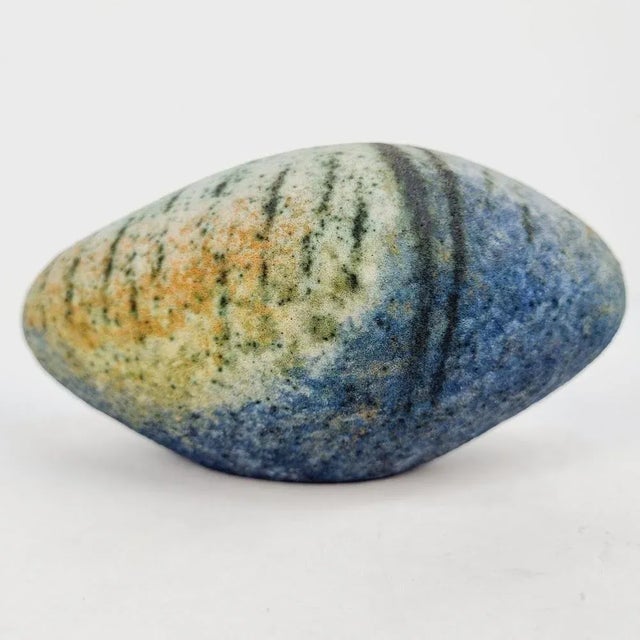 Mid-Century Modern Ceramic Vase by Ágoston Simó, 1970s For Sale - Image 3 of 10