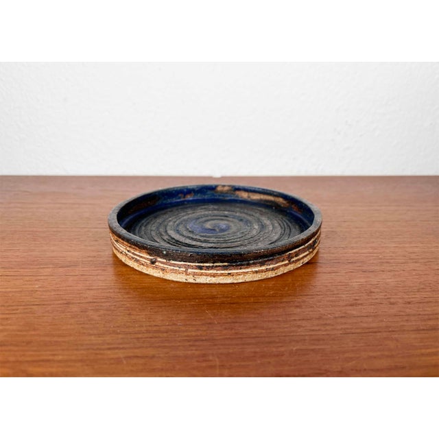 Mid-Century Modern Danish Studio Pottery Bowl by Tue Poulsen for Tue Keramik, 1960s For Sale - Image 16 of 16