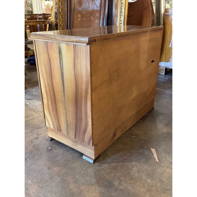 Transitional 19th Century Italian Walnut Cabinet For Sale - Image 3 of 6