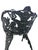 Black 1980s The Smithsonian Institution Pair of Garden Chairs by Brown Jordan For Sale - Image 8 of 12