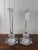 Val Saint-Lambert Val Saint-Lambert Signed Belgian Crystal Candlesticks, Pair, 11" Tall, Late 20th Century For Sale - Image 4 of 8