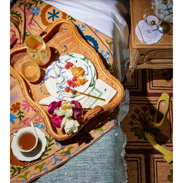 Ward + Gray Autumn Sisal With Wool Overlay Rug, 8' x 10' For Sale - Image 4 of 4